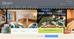 Desktop Screenshot of hotelcervol.com